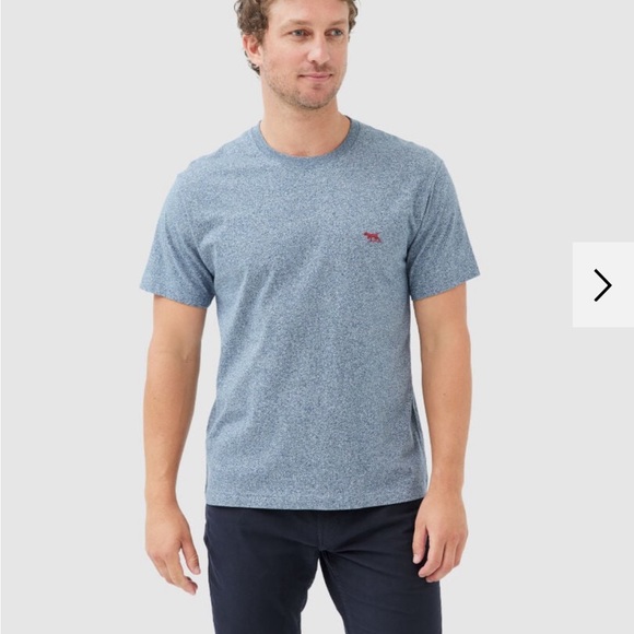 Rodd & Gunn Sports Fit T-Shirt in Denim (grey/blue) - S - Picture 1 of 4